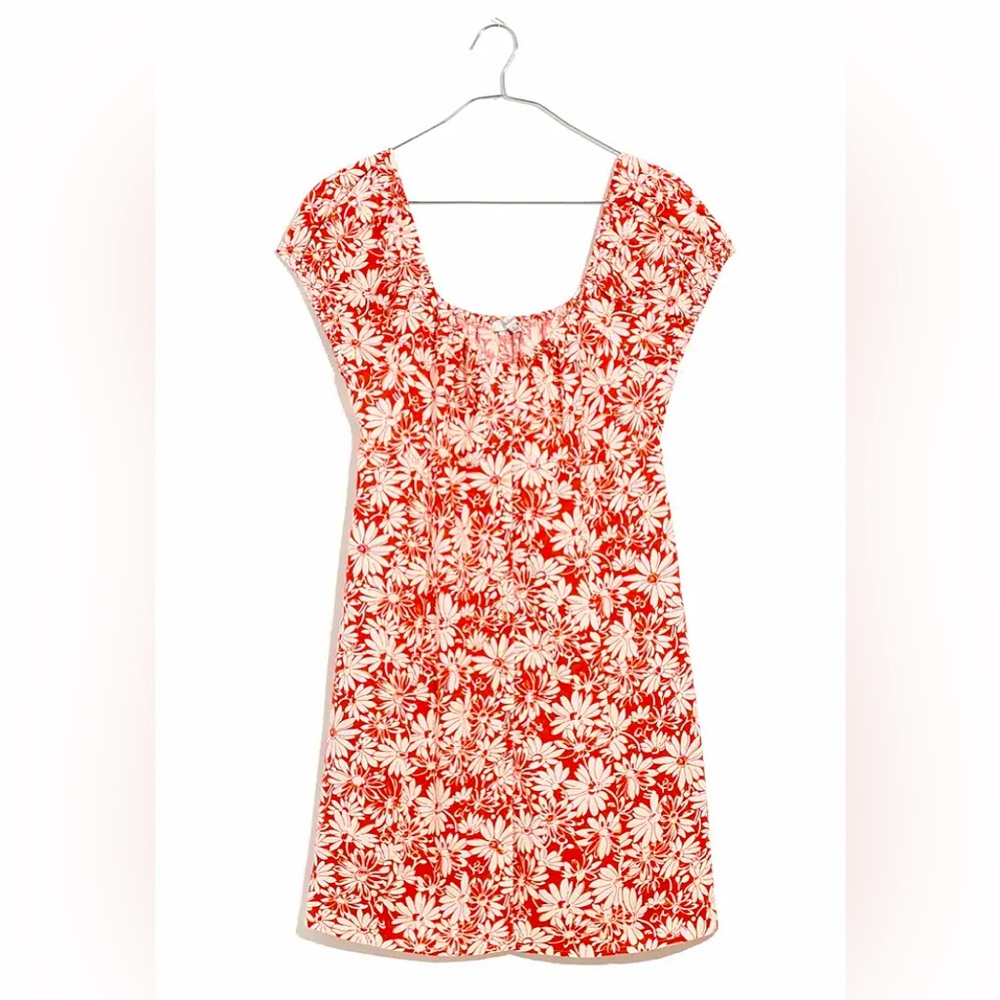 NWT | Margie Mini Dress in Abstract Floral | Madewell